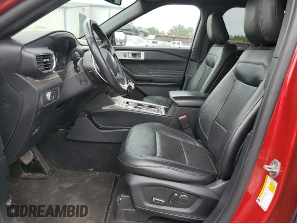 2020 Ford Explorer Limited with VIN 1FMSK8FH2LGA58634, listed as a Copart auction lot 56283655 with 84,027 mi miles and Salvage title. Bid and sale history available at DreamBid. Image 7.