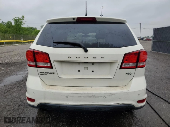 2016 Dodge Journey R/T with VIN 3C4PDDEG3GT117519, listed as a Copart auction lot 59113815 with 137,708 mi miles and Clean title. Bid and sale history available at DreamBid. Image 6.