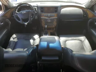 2013 Infiniti QX56 with VIN JN8AZ2NF4D9530738, listed as a Copart auction lot 77747064 with 139,338 mi miles and Salvage Title. Bid and sale history available at carsss.com. Image 8.
