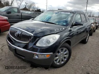 2012 Buick Enclave Leather with VIN 5GAKRCED8CJ347104, listed as a Copart auction lot 41808244 with 108,688 mi miles and Salvage Title. Bid and sale history available at carsss.com. Image 1.