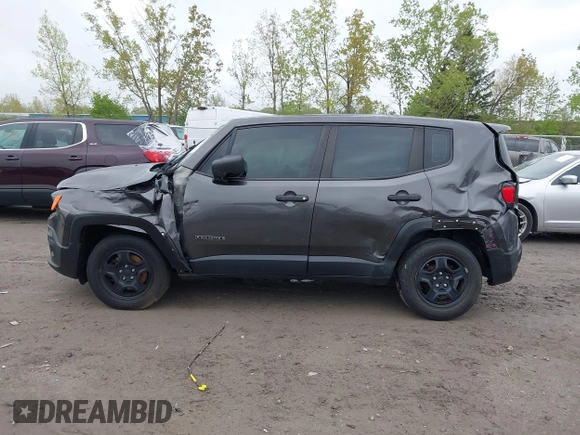 2018 Jeep Renegade Sport z VIN ZACCJBAB9JPJ70730, wystawiony jako IAAI lot #42204939 z przebiegiem 112 789 mil mil oraz . Historia ofert i sprzedaży dostępna na DreamBid. Obrazek 13.