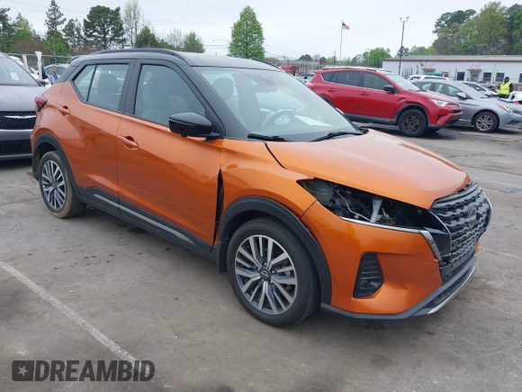 2024 Nissan Kicks SR with VIN 3N1CP5DV6RL502977, listed as a IAAI auction lot 41951182 with 25,510 mi miles and . Bid and sale history available at DreamBid. Image 1.