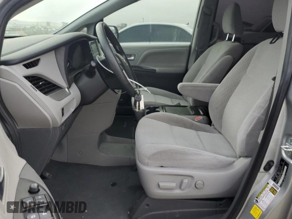 2020 Toyota Sienna LE Auto Access Seat with VIN 5TDKZ3DC4LS061907, listed as a Copart auction lot 50261305 with 80,784 mi miles and Salvage Title. Bid and sale history available at carsss.com. Image 7.