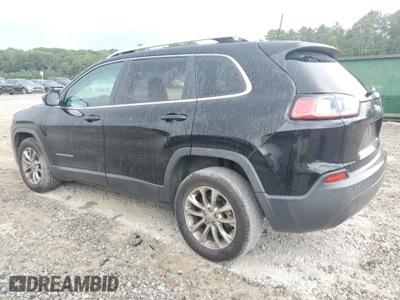 2019 Jeep Cherokee Latitude Plus with VIN 1C4PJLLB7KD247005, listed as a Copart auction lot 61600615 with 75,210 mi miles and Salvage title. Bid and sale history available at DreamBid. Image 2.