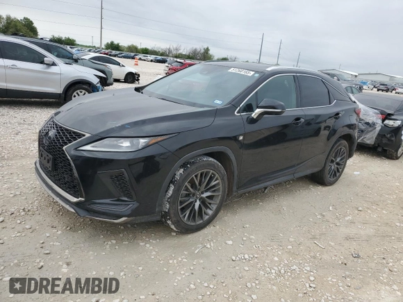 2020 Lexus RX with VIN 2T2YZMDA3LC245349, listed as a Copart auction lot 51268165 with 64,704 mi miles and Salvage Title. Bid and sale history available at carsss.com. Image 1.