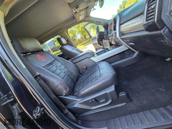 2021 Ford Super Duty F-250 SRW XL with VIN 1FT8W2BT1MED24569, listed as a Copart auction lot 50447075 with 21,016 mi miles and Salvage Title. Bid and sale history available at carsss.com. Image 5.