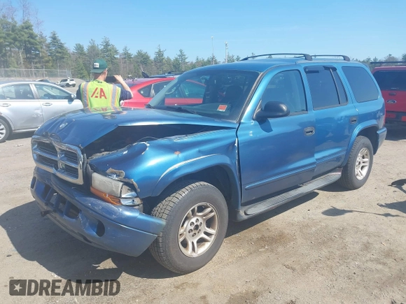 2003 Dodge Durango SLT with VIN 1D4HS48Z63F627801, listed as a IAAI auction lot 42097518 with 179,307 mi miles and . Bid and sale history available at DreamBid. Image 2.