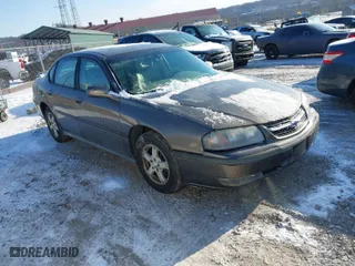 2003 Chevrolet Impala LS with VIN 2G1WH52K139239686, listed as a IAAI auction lot 41404754 with 89,404 mi miles. Bid and sale history available at carsss.com. Image 1.