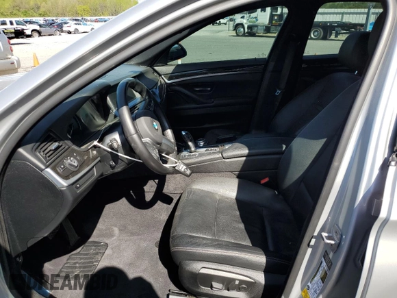 2014 BMW 5 Series 528i with VIN WBA5A5C54ED509285, listed as a Copart auction lot 52080765 with 104,802 mi miles and Salvage Title. Bid and sale history available at carsss.com. Image 7.