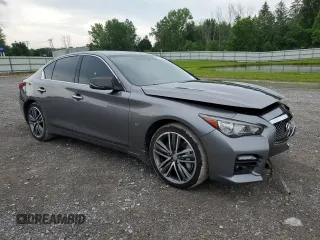 2015 Infiniti Q50 Premium z VIN JN1BV7AR3FM392685, wystawiony jako Copart lot #63233075 z przebiegiem 71 164 mil mil oraz Szkoda całkowita • Salvage title. Historia ofert i sprzedaży dostępna na DreamBid. Obrazek 4.