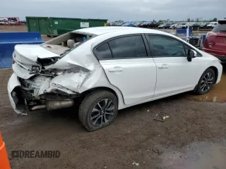 2015 Honda Civic EX z VIN 19XFB2F89FE028490, wystawiony jako Copart lot #59528785 z przebiegiem 98 064 mil mil oraz Szkoda całkowita • Salvage title. Historia ofert i sprzedaży dostępna na DreamBid. Obrazek 3.