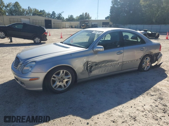 2003 Mercedes-Benz E-Class 3.2L with VIN WDBUF65J63A133251, listed as a Copart auction lot 75992764 with 0 mi miles and Salvage Title. Bid and sale history available at carsss.com. Image 1.