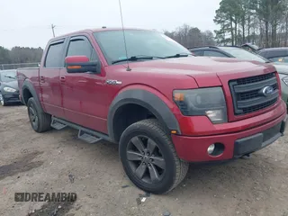 2013 Ford F-150 XL with VIN 1FTFW1EFXDFD89650, listed as a IAAI auction lot 41510314 with 202,993 mi miles. Bid and sale history available at carsss.com. Image 1.