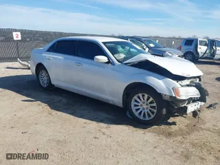 2012 Chrysler 300 with VIN 2C3CCAAG9CH173316, listed as a IAAI auction lot 41342291 with 187,080 mi miles. Bid and sale history available at carsss.com. Image 1.