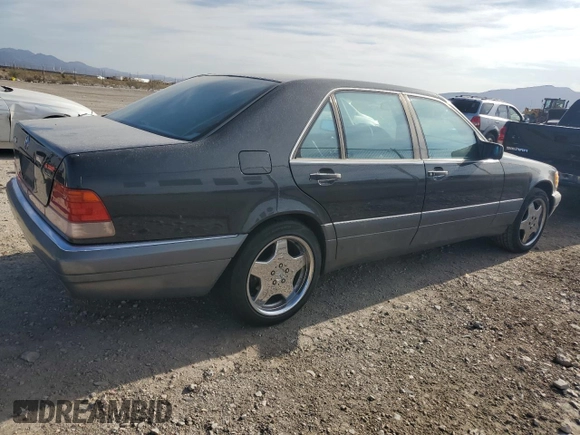1995 Mercedes-Benz S with VIN WDBGA43E9SA233994, listed as a Copart auction lot 65867264 with 655,674 mi miles and Salvage Title. Bid and sale history available at DreamBid. Image 3.