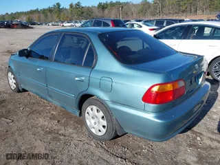 1999 Honda Civic DX with VIN 2HGEJ662XXH504884, listed as a IAAI auction lot 41894914 with 114,888 mi miles. Bid and sale history available at carsss.com. Image 3.