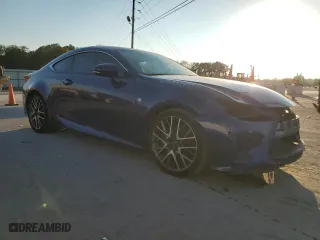 2015 Lexus RC 350 with VIN JTHHE5BC2F5010774, listed as a Copart auction lot 73773814 with 143,534 mi miles and Salvage Title. Bid and sale history available at carsss.com. Image 4.