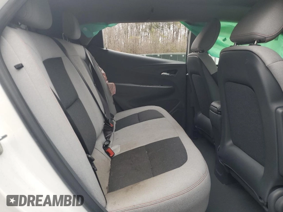 2020 Chevrolet Bolt EV LT with VIN 1G1FY6S05L4142708, listed as a Copart auction lot 43657025 with 41,992 mi miles and Salvage title. Bid and sale history available at DreamBid. Image 11.