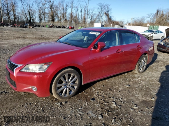 2013 Lexus GS 350 with VIN JTHCE1BLXD5005211, listed as a Copart auction lot 50029745 with 158,248 mi miles and Salvage title. Bid and sale history available at DreamBid. Image 1.