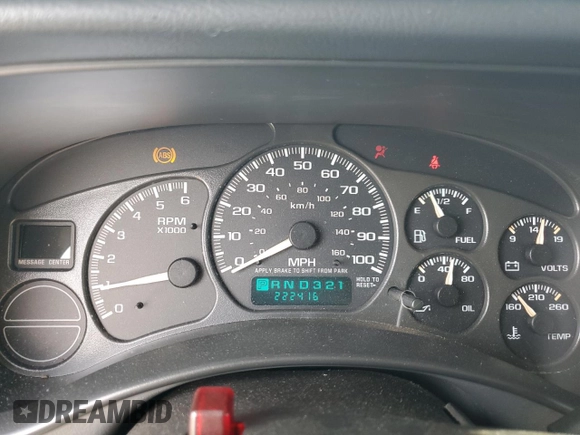 2002 Chevrolet Avalanche z VIN 3GNEC13T02G251907, wystawiony jako Copart lot #48910925 z przebiegiem 222 416 mil mil oraz Szkoda całkowita • Salvage title. Historia ofert i sprzedaży dostępna na DreamBid. Obrazek 9.