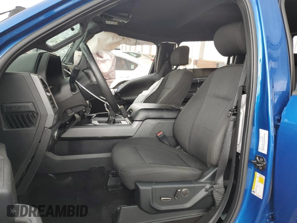 2018 Ford F-150 XL with VIN 1FTEW1E54JFE73767, listed as a Copart auction lot 55252775 with 65,755 mi miles and Salvage title. Bid and sale history available at DreamBid. Image 7.