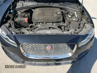 2018 Jaguar F-Pace 25t Prestige with VIN SADCK2FX8JA295985, listed as a Copart auction lot 47165295 with 75,196 mi miles and Salvage Title. Bid and sale history available at DreamBid. Image 12.