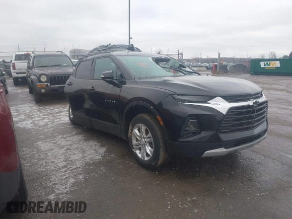 2020 Chevrolet Blazer LT z VIN 3GNKBCR40LS710336, wystawiony jako IAAI lot #41515695 z przebiegiem 43 397 mil mil oraz . Historia ofert i sprzedaży dostępna na DreamBid. Obrazek 1.