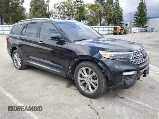 2021 Ford Explorer Limited with VIN 1FMSK7FHXMGB52658, listed as a Copart auction lot 48803235 with 92,158 mi miles and Clean Title. Bid and sale history available at carsss.com. Image 4.