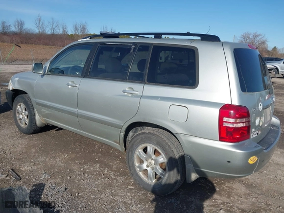 2003 Toyota Highlander with VIN JTEHF21A030157807, listed as a IAAI auction lot 41822036 with 253,295 mi miles. Bid and sale history available at carsss.com. Image 3.