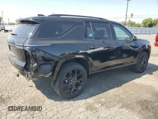 2025 Chevrolet Traverse with VIN 1GNERLRS1SJ218342, listed as a Copart auction lot 60824205 with 452 mi miles and Salvage title. Bid and sale history available at DreamBid. Image 3.