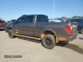 2016 Nissan Titan XD S with VIN 1N6AA1F40GN514555, listed as a Copart auction lot 46584855 with 312,334 mi miles and Salvage Title. Bid and sale history available at carsss.com. Image 2.