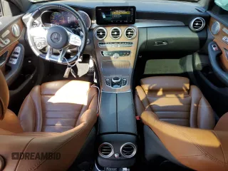 2020 Mercedes-Benz C 43 AMG with VIN 55SWF6EB9LU334120, listed as a Copart auction lot 48083885 with 37,426 mi miles and Salvage Title. Bid and sale history available at carsss.com. Image 8.