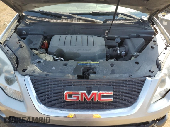 2008 GMC Acadia SLT1 with VIN 1GKEV23768J264541, listed as a Copart auction lot 48747525 with 142,930 mi miles and Salvage Title. Bid and sale history available at DreamBid. Image 12.