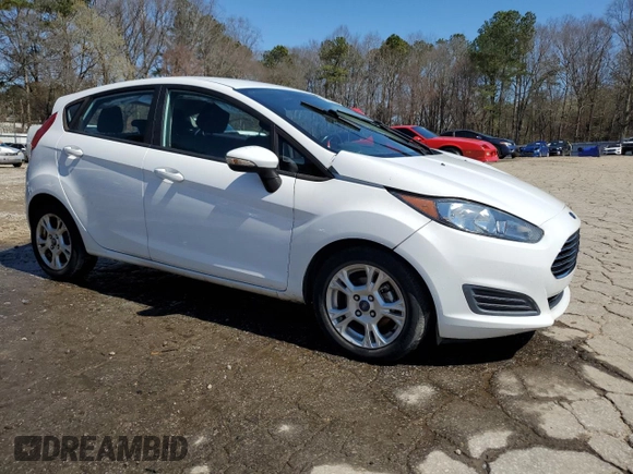 2016 Ford Fiesta SE with VIN 3FADP4EJXGM178422, listed as a Copart auction lot 48239875 with Not Provided miles and Salvage Title. Bid and sale history available at DreamBid. Image 4.