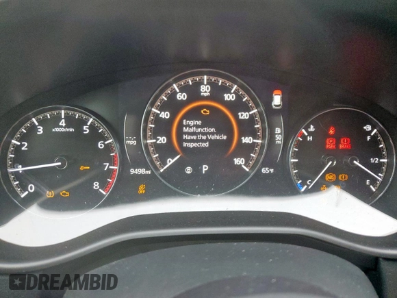 2024 Mazda CX-50 S Select with VIN 7MMVABAM1RN201535, listed as a Copart auction lot 54561715 with 9,498 mi miles and Salvage Title. Bid and sale history available at DreamBid. Image 9.