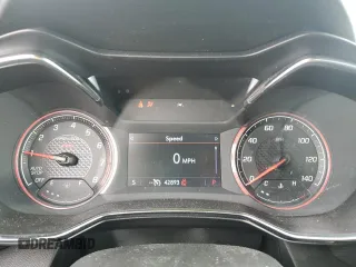 2022 Chevrolet TrailBlazer RS with VIN KL79MTSL8NB080905, listed as a Copart auction lot 45961245 with 42,893 mi miles and Salvage Title. Bid and sale history available at carsss.com. Image 9.