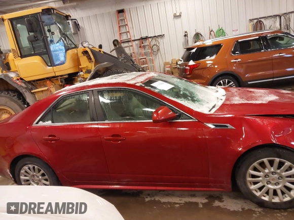 2011 Cadillac CTS Sedan Luxury with VIN 1G6DG5EY2B0165000, listed as a IAAI auction lot 41292834 with 114,101 mi miles. Bid and sale history available at carsss.com. Image 13.