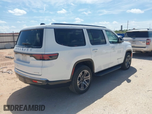 2024 Jeep Wagoneer Series II with VIN 1C4SJUBP2RS160017, listed as a IAAI auction lot 42555460 with 32,092 mi miles and . Bid and sale history available at DreamBid. Image 4.