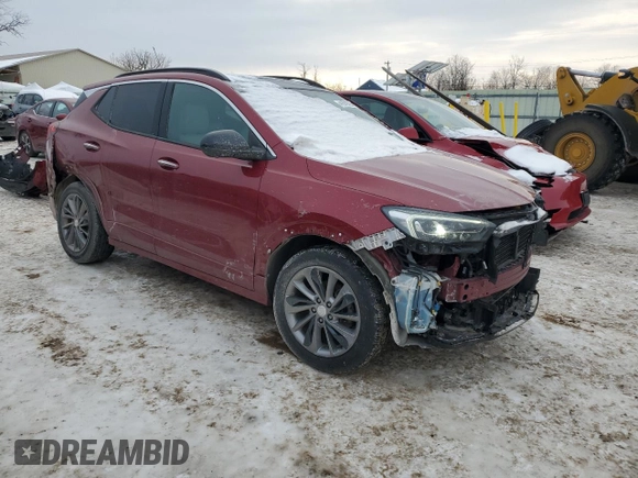 2020 Buick Encore GX Essence with VIN KL4MMGSL6LB099223, listed as a Copart auction lot 41879765 with 53,522 mi miles and Salvage title. Bid and sale history available at DreamBid. Image 4.