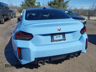 2023 BMW M2 with VIN 3MF13DM00P8D18677, listed as a IAAI auction lot 41835134 with 1 mi miles. Bid and sale history available at carsss.com. Image 17.