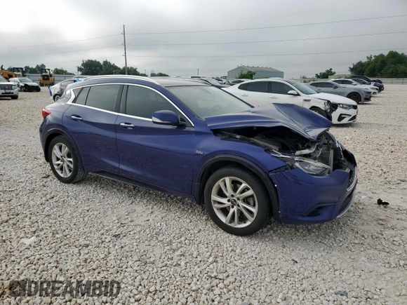 2019 Infiniti QX30 Luxe z VIN SJKCH5CP8KA009082, wystawiony jako Copart lot #62414445 z przebiegiem 66 447 mil mil oraz Szkoda całkowita • Salvage title. Historia ofert i sprzedaży dostępna na DreamBid. Obrazek 4.