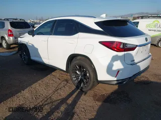 2017 Lexus RX with VIN 2T2BZMCA8HC127537, listed as a IAAI auction lot 41630259 with 37,033 mi miles. Bid and sale history available at carsss.com. Image 3.