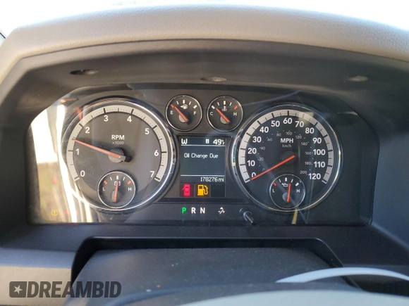 2011 Ram 1500 ST with VIN 1D7RV1GP8BS638950, listed as a Copart auction lot 41659675 with 178,276 mi miles and Salvage Title. Bid and sale history available at carsss.com. Image 9.