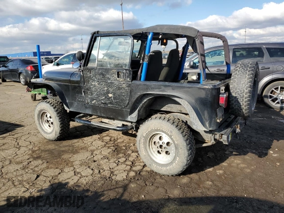 1995 Jeep Wrangler S with VIN 1J4FY19P5SP245471, listed as a Copart auction lot 80534344 with 150,083 mi miles and Clean Title. Bid and sale history available at carsss.com. Image 2.