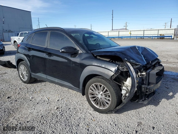 2018 Hyundai Kona SEL with VIN KM8K22AA5JU070444, listed as a Copart auction lot 45045415 with 105,878 mi miles and Salvage Title. Bid and sale history available at carsss.com. Image 4.