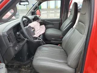 2023 Chevrolet Express Cargo Van with VIN 1GCWGAFPXP1189244, listed as a Copart auction lot 83864984 with 5,612 mi miles and Salvage Title. Bid and sale history available at carsss.com. Image 7.
