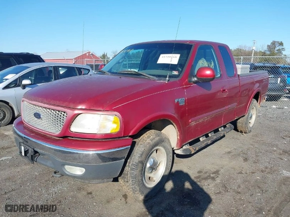 2000 Ford F-150 XL with VIN 1FTRX18W2YNB60283, listed as a IAAI auction lot 41510168 with 237,825 mi miles. Bid and sale history available at carsss.com. Image 6.