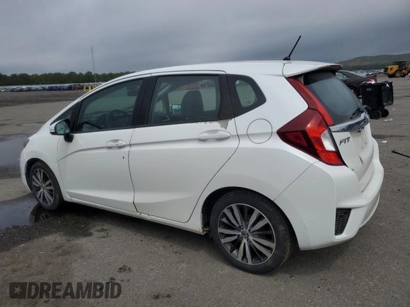 2015 Honda Fit EX-L with VIN 3HGGK5H83FM775223, listed as a Copart auction lot 63779045 with Not provided miles and Salvage title. Bid and sale history available at DreamBid. Image 2.