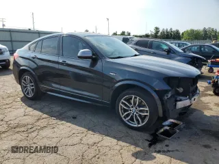2018 BMW X4 M40i with VIN 5UXXW7C55J0W64498, listed as a Copart auction lot 58873794 with 144,148 mi miles and Salvage Title. Bid and sale history available at carsss.com. Image 4.