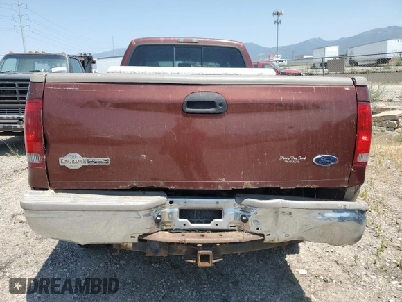 2007 Ford F-350 XL with VIN 1FTWW31P47EA50581, listed as a Copart auction lot 65382505 with 280,774 mi miles and Clean title. Bid and sale history available at DreamBid. Image 6.